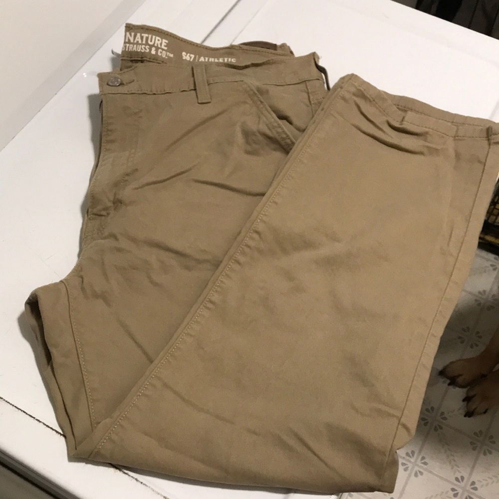 Levi Strauss S67 Athletic Khaki 38x30